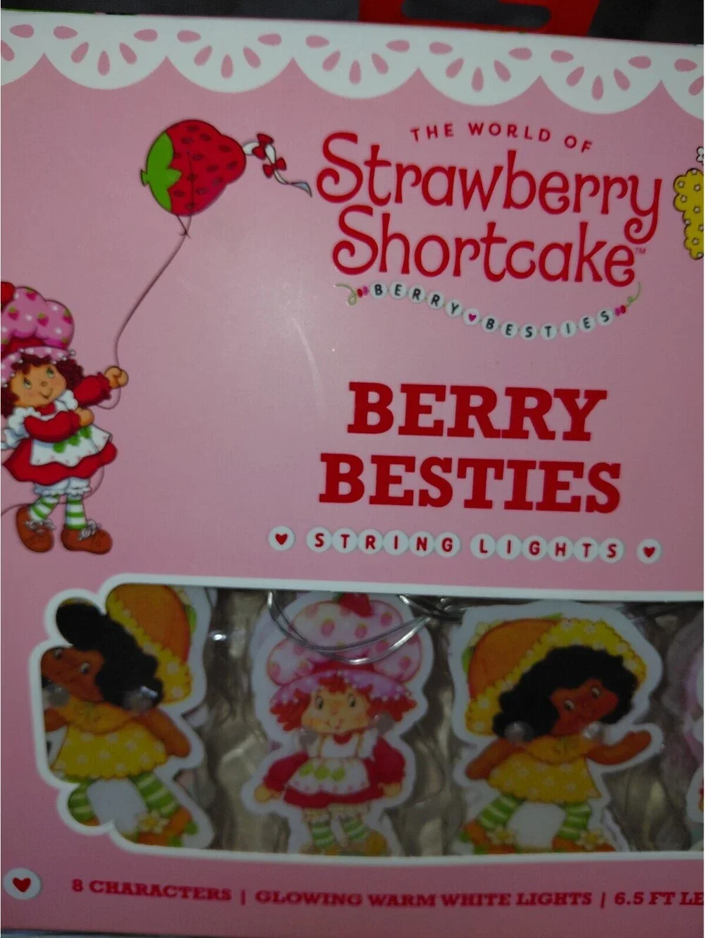 Strawberry Shortcake String Twinkle Lights Warm White LED
